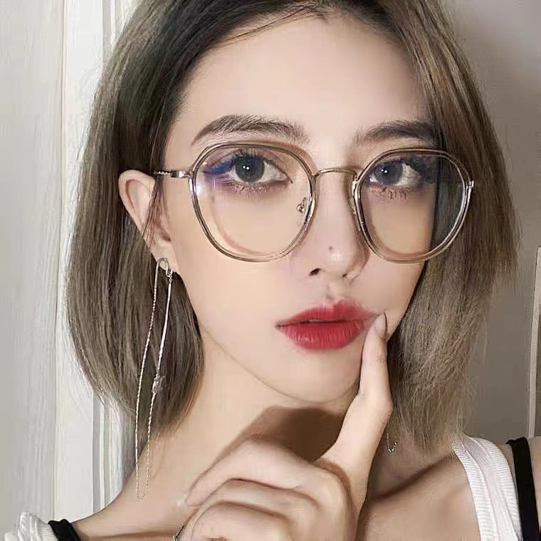 Women's Elegant Geometric Fashion Eyeglasses Frame