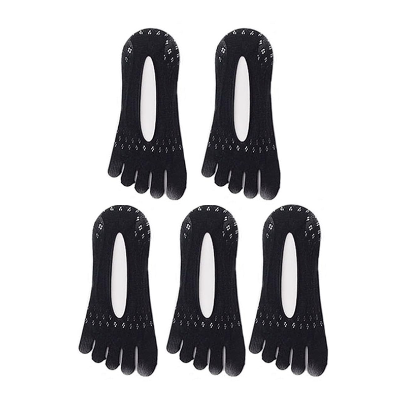 Women's Five-Toe No-Show Socks