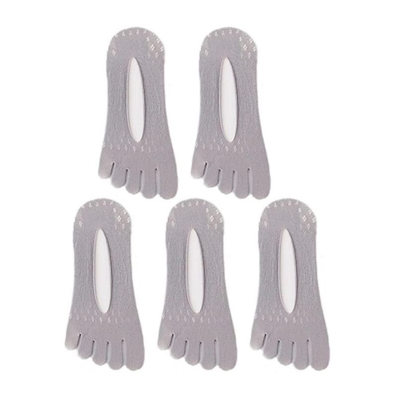 Women's Five-Toe No-Show Socks
