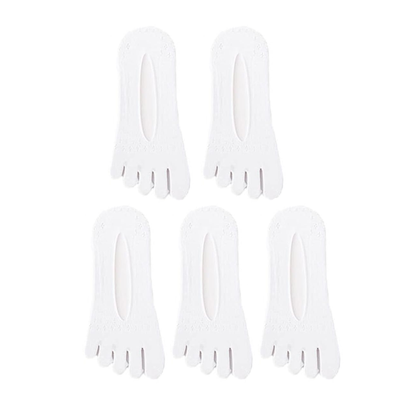 Women's Five-Toe No-Show Socks