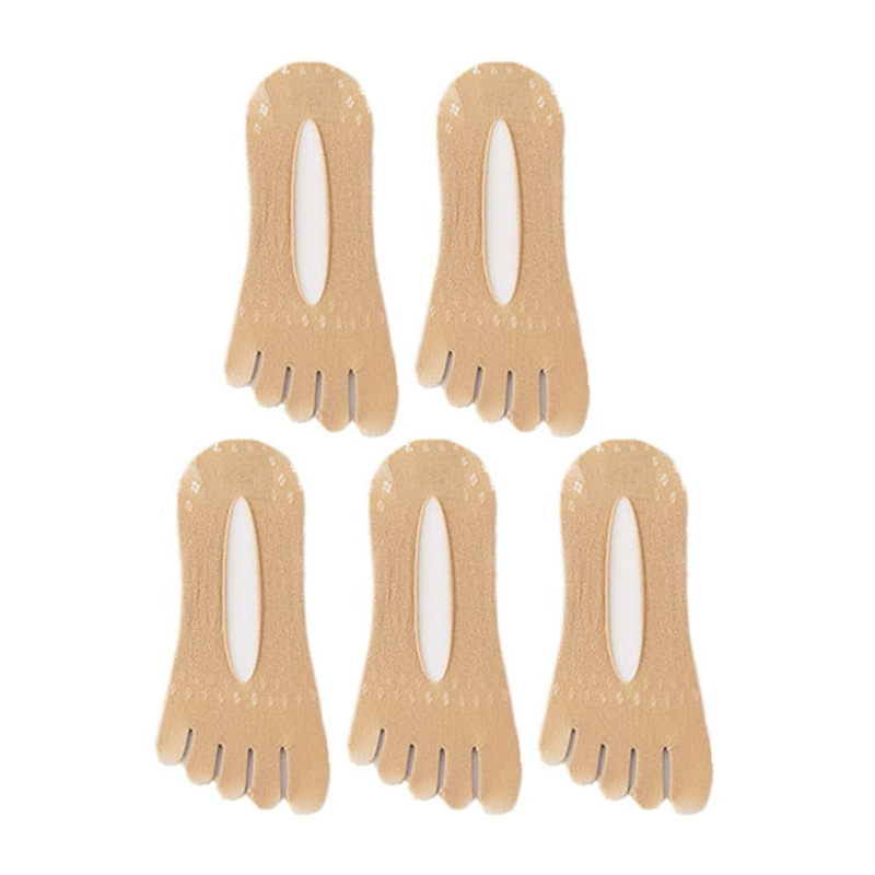 Women's Five-Toe No-Show Socks