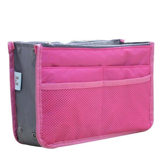 Women's Minimalist Cosmetic Bag - Luxury Travel Organizer