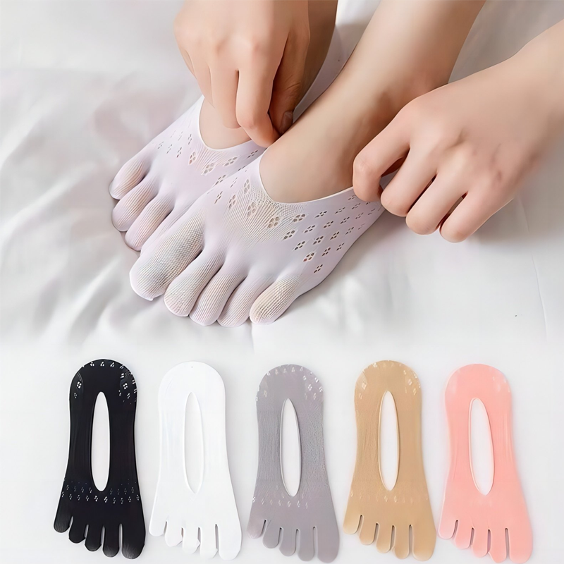 Women's No-Show Toe Separator Socks