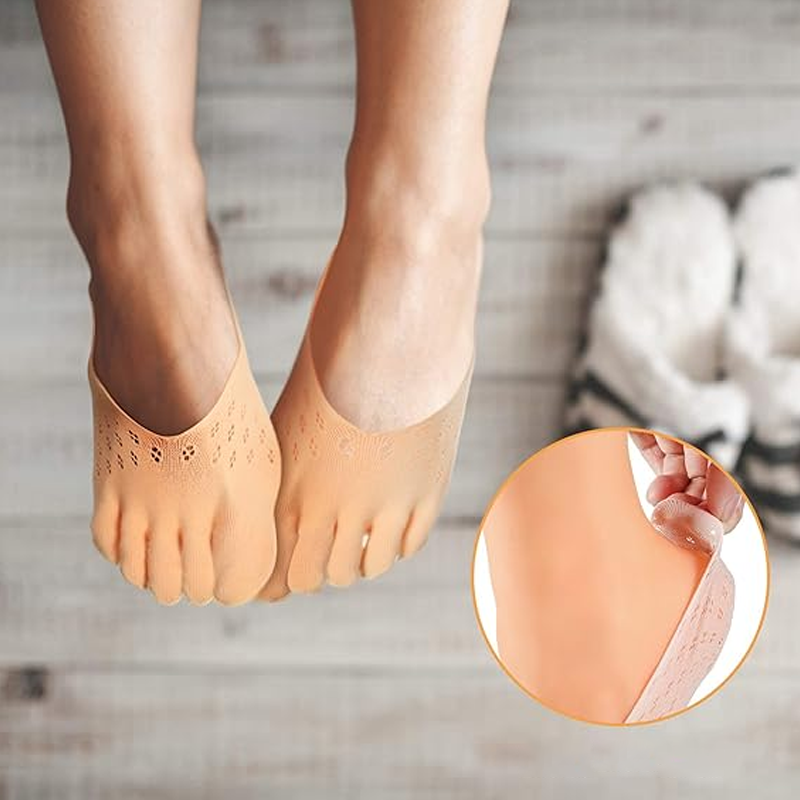 Women's No-Show Toe Separator Socks
