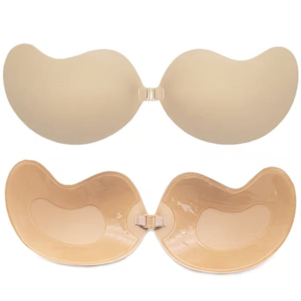 Women's Strapless Invisible Push Up Bra – Backless Adhesive Seamless