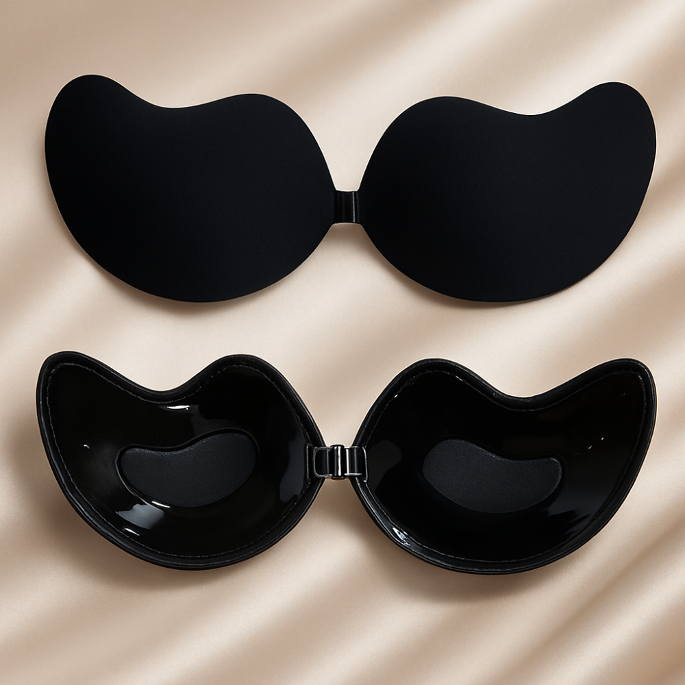 Women's Strapless Invisible Push Up Bra – Backless Adhesive Seamless
