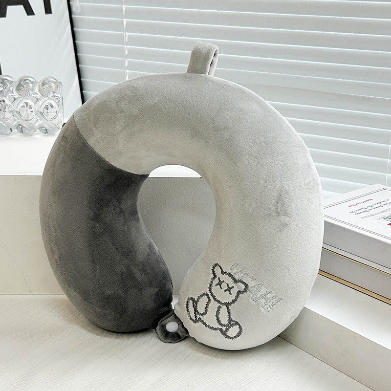 Women's Travel Neck Pillow with Fun Design