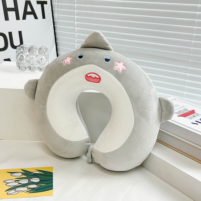 Women's Travel Neck Pillow with Fun Design