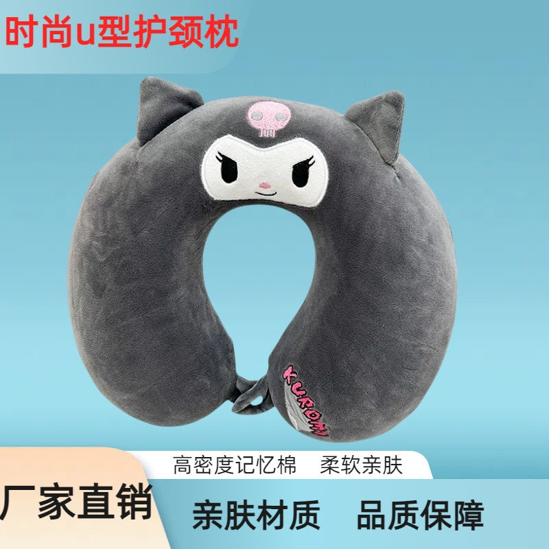 Women's Travel Neck Pillow with Fun Design