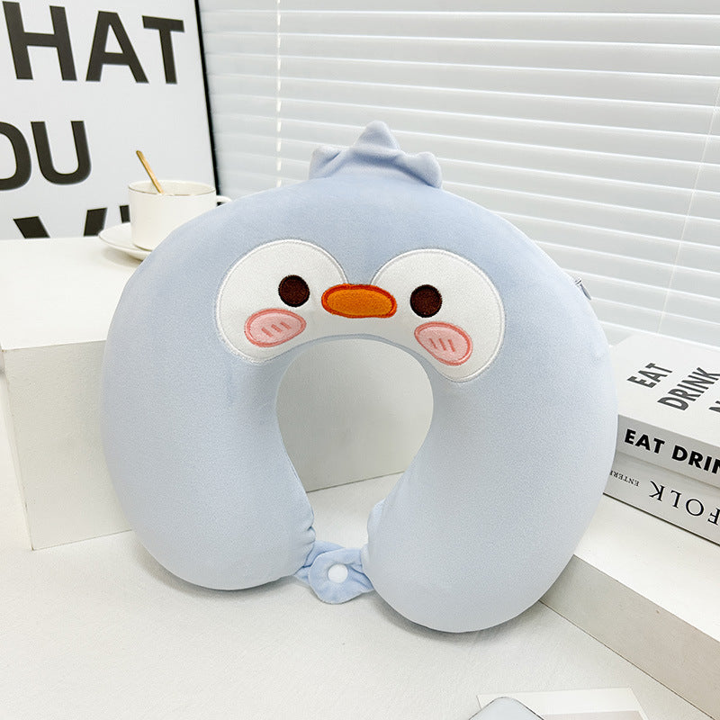 Women's Travel Neck Pillow with Fun Design