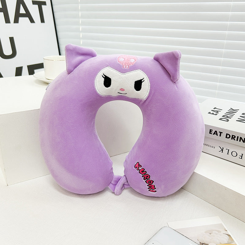 Women's Travel Neck Pillow with Fun Design