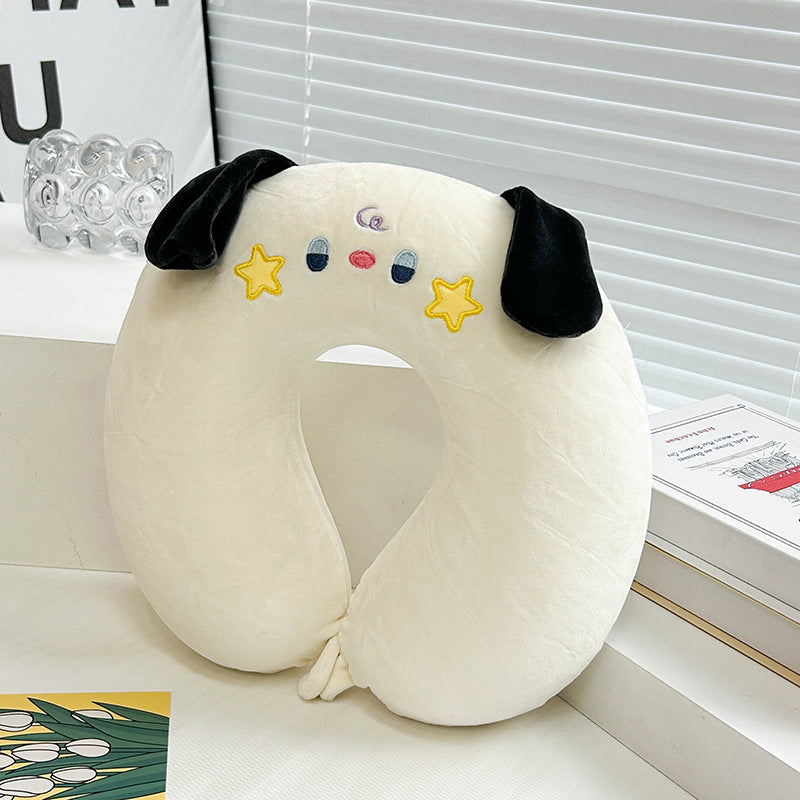 Women's Travel Neck Pillow with Fun Design