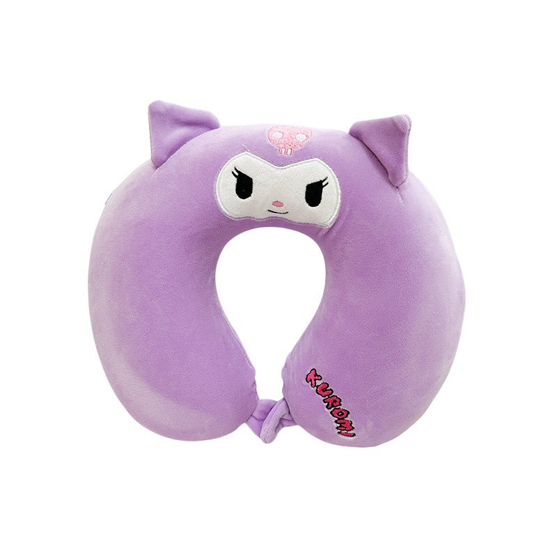 Women's Travel Neck Pillow with Fun Design