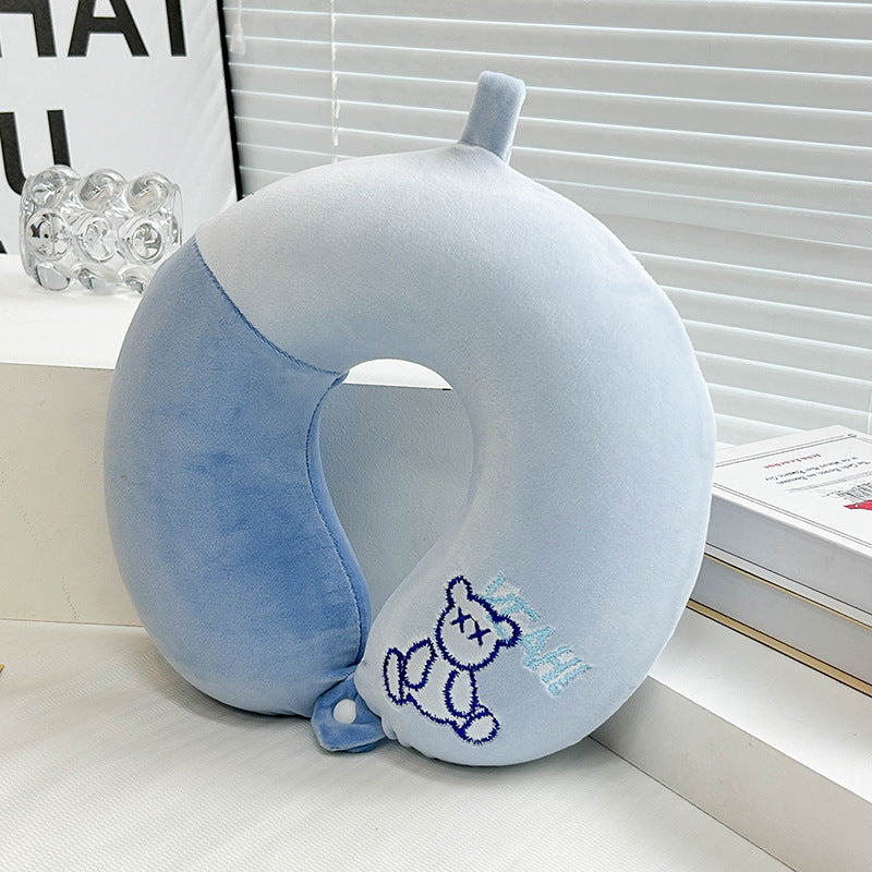 Women's Travel Neck Pillow with Fun Design