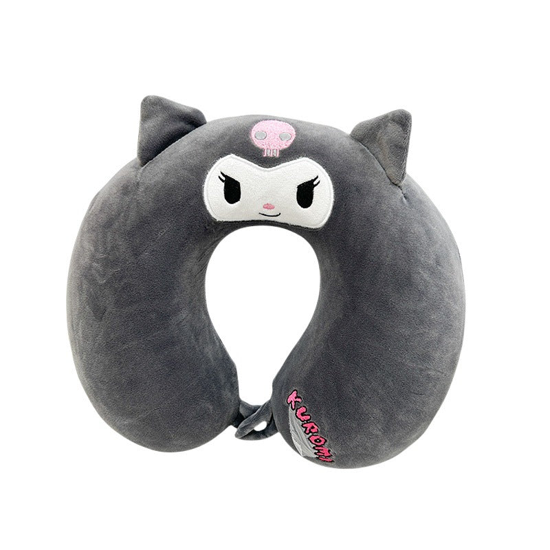 Women's Travel Neck Pillow with Fun Design