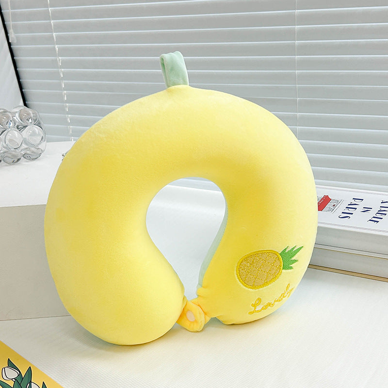 Women's Travel Neck Pillow with Fun Design