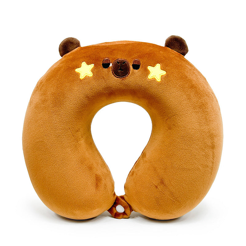 Women's Travel Neck Pillow with Fun Design