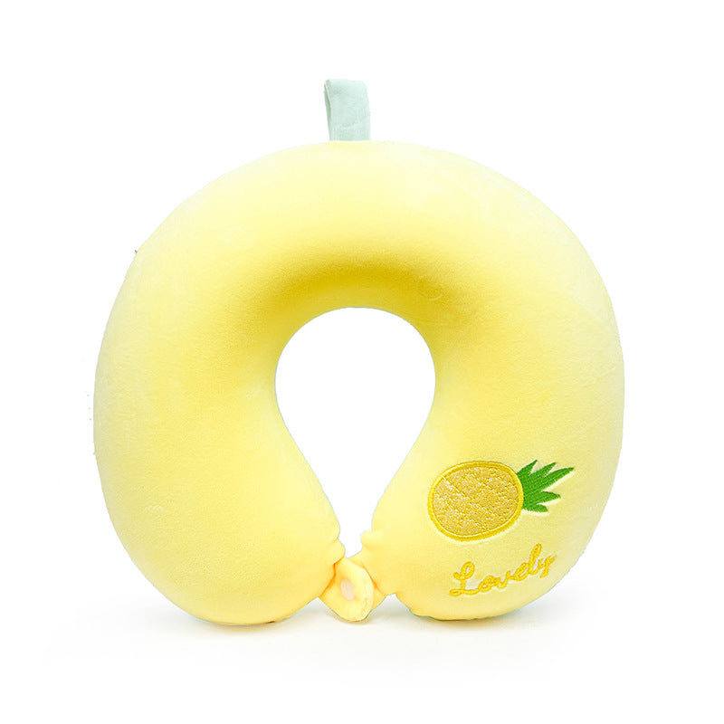 Women's Travel Neck Pillow with Fun Design