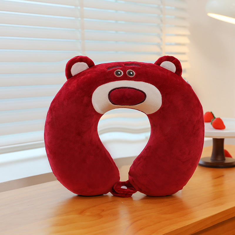 Women's Travel Neck Pillow with Fun Design