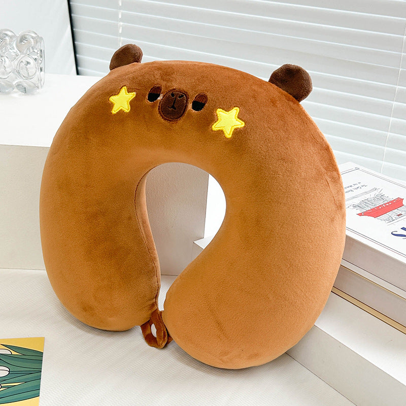 Women's Travel Neck Pillow with Fun Design