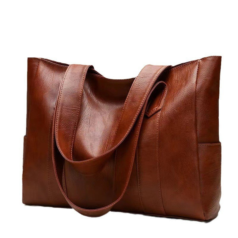 Women's Vegan Leather Tote Bag