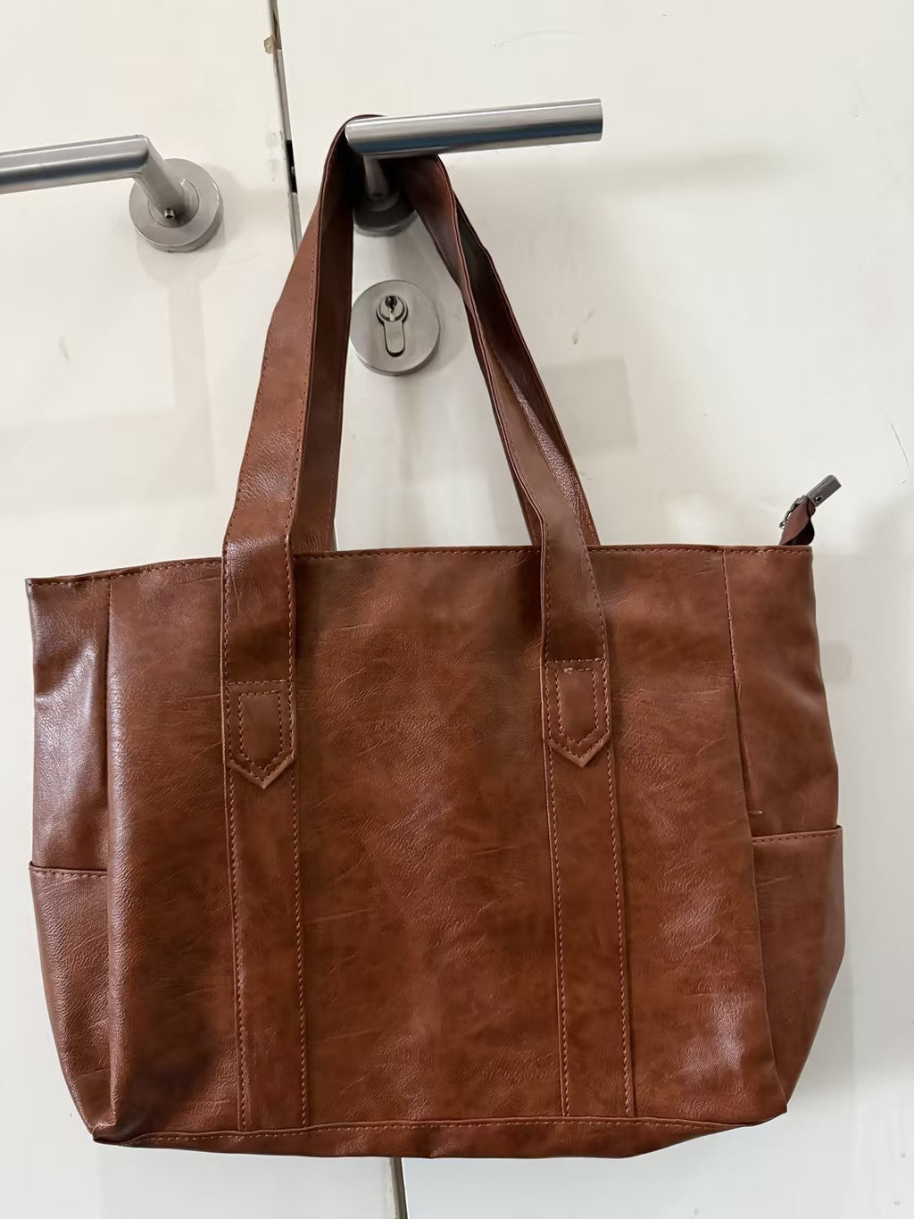 Women's Vegan Leather Tote Bag