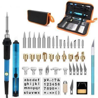 Wood Burning Tool Set with Adjustable 390–840°F Temperature Control