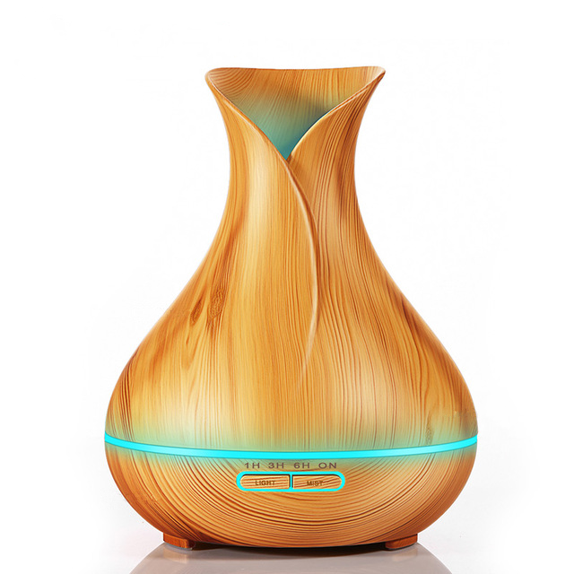 Wood Grain Essential Oil Diffuser (400ml)