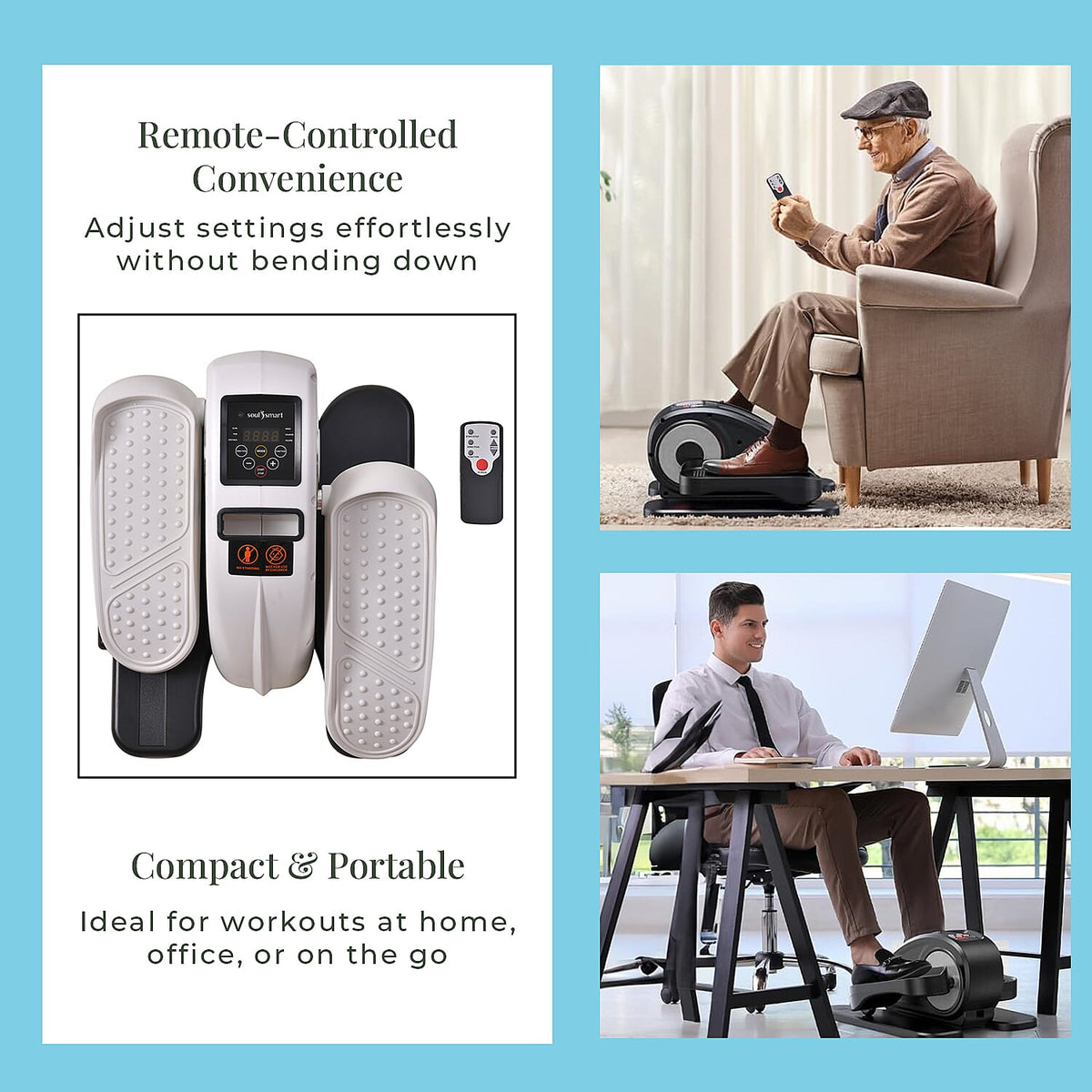 Your Legs Deserve to Feel Strong & Alive Again | Electric Stepper
