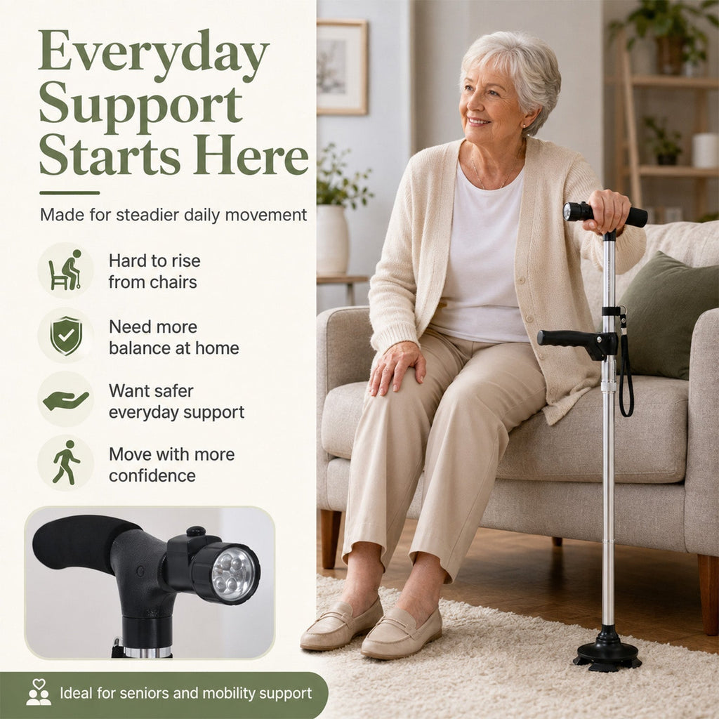 Your Perfect Companion for Safer Walking | Smart Walking Cane