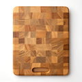 Shopaverly Hickory Premium Butcher Block — strict top-down view displaying the full flat face and wood grain