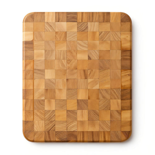 Shopaverly Beech Butcher Block — top-down view showing full flat face and wood grain