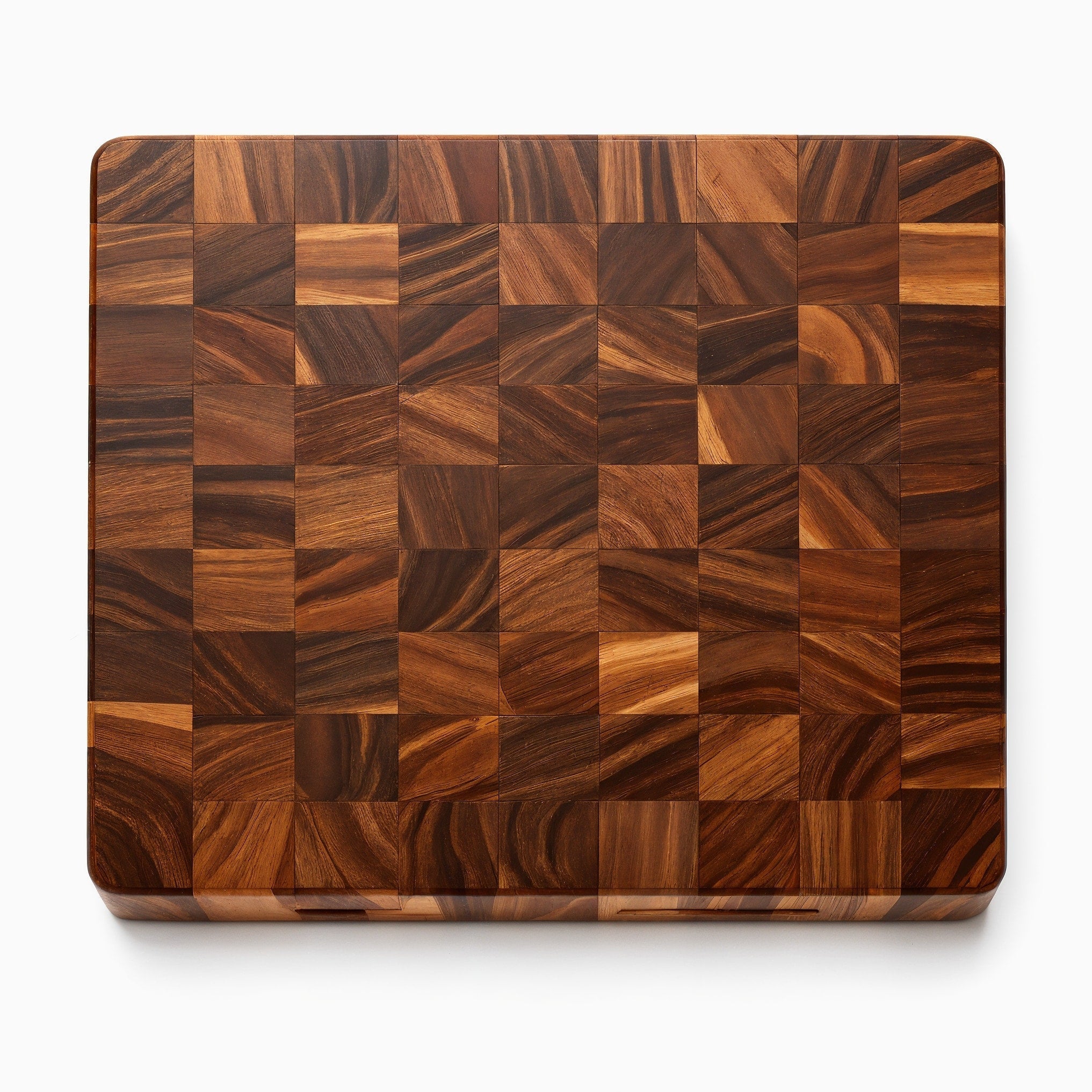 Shopaverly Rosewood Luxury Butcher Block — top-down view displaying full top face with grain pattern