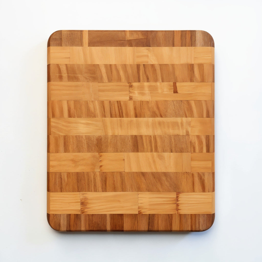 Shopaverly Bamboo Compact Butcher Block — top-down view showing full surface