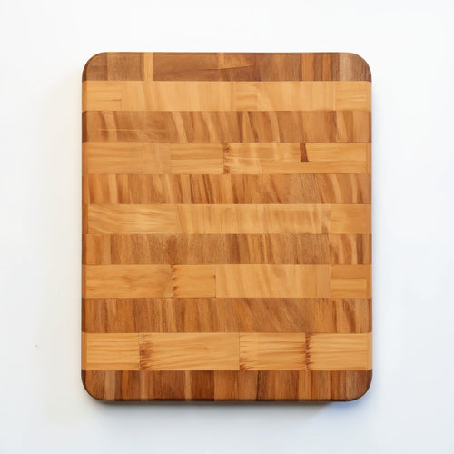 Shopaverly Bamboo Compact Butcher Block — top-down view showing full surface